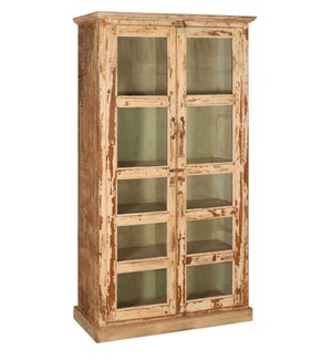 "RM-056114, 75"" Tall Wooden Cabinet"