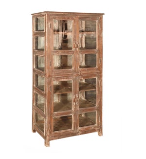 "RM056176, 69"" Tall Art. Wooden Cabinet, Teak"