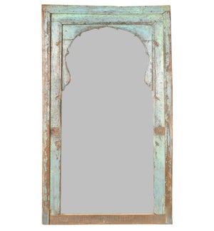 "RM056391, Art. Wooden Mirror Frame, Teak, Mirror Size 22x45"