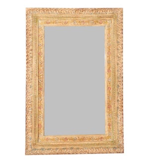 "RS060457, Art. Wooden Mirror Frame, Mango, Mirror Size 25x4"
