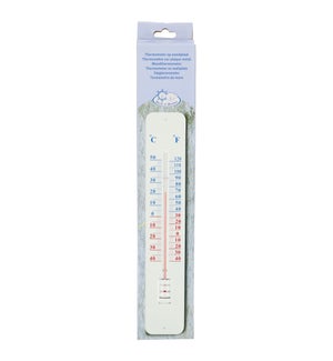 Thermometer On Wallplate 45cm