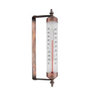 Window frame thermometer. Metal