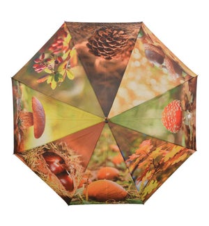 "Umbrella Autumn. Polyester, 47.3in (D)"