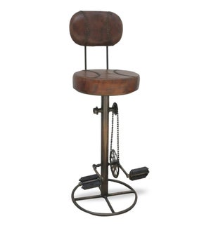 "Bicycle Peddle Stool W/Back, 30% Off"
