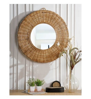 Bamboo Frame Mirror
