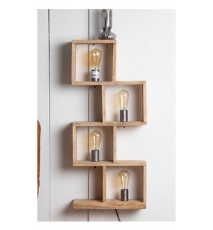 Shelf Style Wall Mounted Lamp
