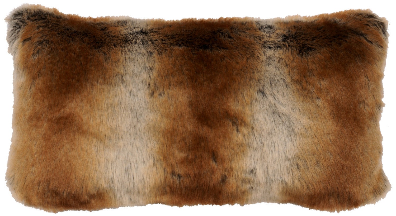 Chinchilla Pillow 14 x26 faux furs Wooded River