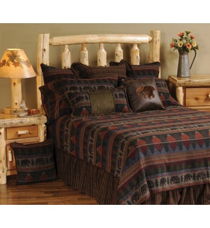 Cabin Bear Bedspread Set