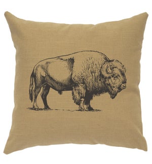 "Buffalo" Image Pillow