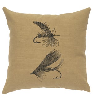 "Flies" Image Pillow