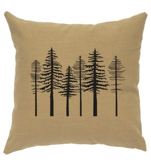 "Trees" Image Pillow