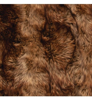 Red Wolf Faux Fur