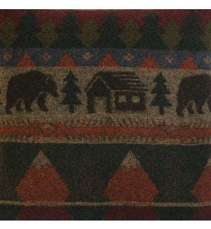 Cabin Bear Fabric