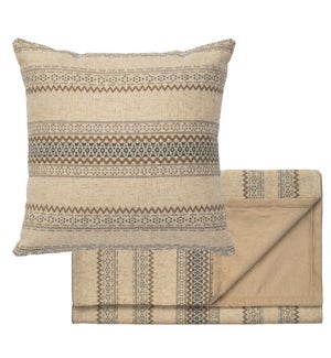 Ava Scarf & Pillow Set