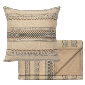Ava Scarf & Pillow Set