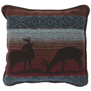 Deer Meadow Decor Pillow