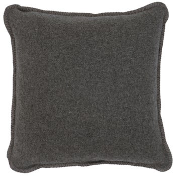 Solid Greystone Decor Pillow