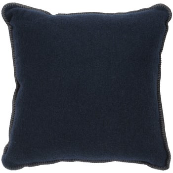 Solid Midnight Decor Pillow