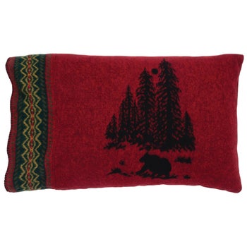 Wooded River Bear Sham Cover