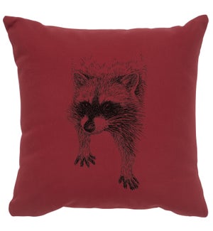 "Raccoon" Image Pillow