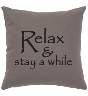 "Relax" Image Pillow