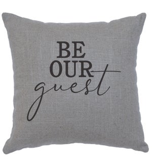 "Be Our Guest" Image Pillow