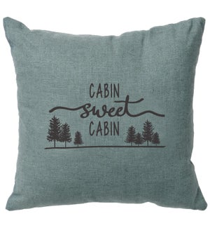 "Sweet Cabin" Image Pillow