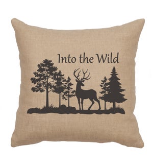"Into the Wild" Image Pillow
