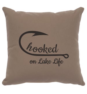 "Hooked" Image Pillow