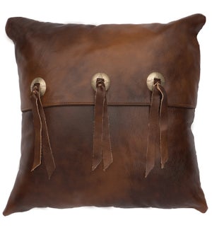 Harness Leather Pillow (16"x16")