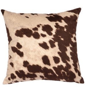 Udder Brown Pillow (16"x16")