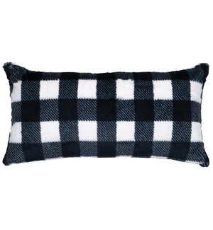 Checkers Snow Pillow (14 x 26)