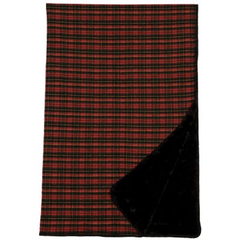 Wooded River Plaid Throw