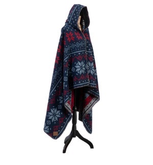 Nordic Hooded Throw