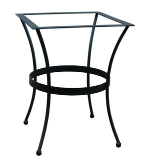 Side Table Base, 15 x 15 x 19.5, Black, Supporting Size: 24 Round (2 per case)