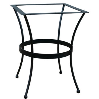 Side Table Base, 15 x 15 x 19.5, Black, Supporting Size: 24 Round (2 per case)