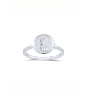 "F" Kiss of Individuality Ring