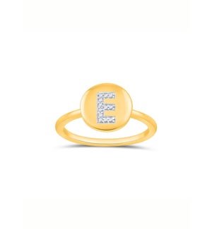 "H" Kiss of Individuality Ring