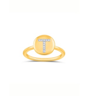 "T" Kiss of Individuality Ring