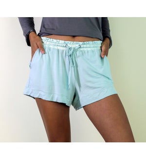 Short Shorts: Aqua: Large