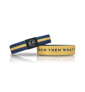 Show Them What You're Made Of Navy Blue + Gold