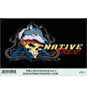 Native Pride Sticker
