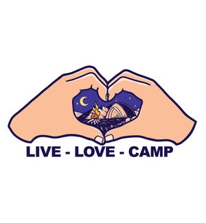 Live Love Camp Square 3 pack Generic UPC424511365630
