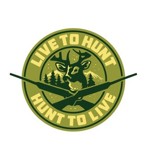 Live To Hunt Square 3pack Generic UPC 24511365630