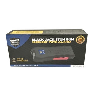 Streetwise Black Jack 21,000,000 Stun Gun