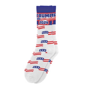 Trump Banner 2024 Socks Generic UPC 789219691796
