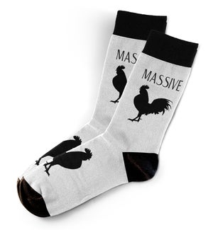 Massive Cock (Rooster) Socks Generic UPC789219691796