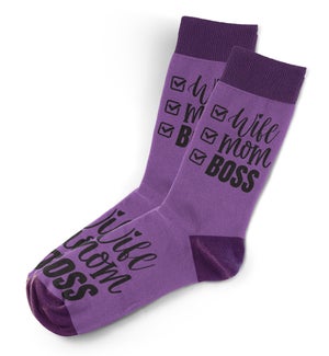 Wife Mom Boss Socks Generic UPC 789219691796