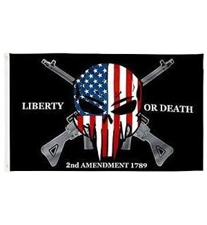 Liberty or Death 2nd Amendment 1789 Flag