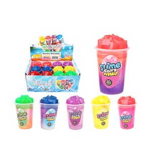 Soda Cup Slime with Glitter